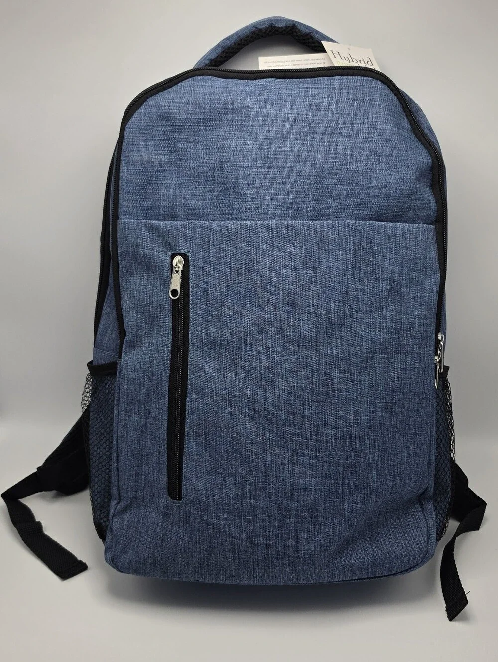 Hybrid Green Label Unisex Backpack With Cushioned Straps Color Blue